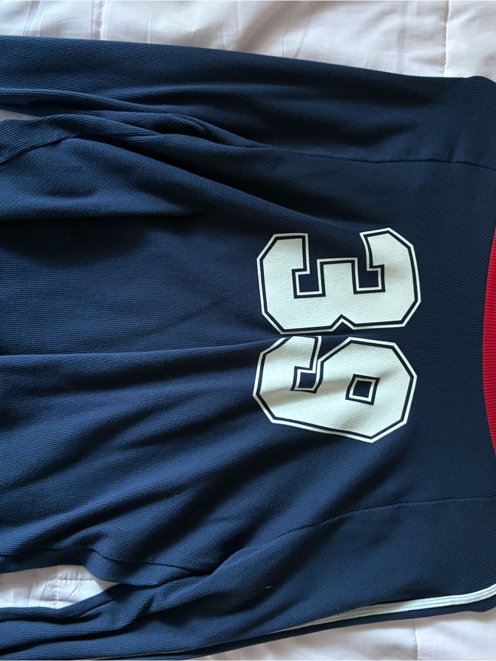 Aeropostale Navy Blue Long Sleeve Tee with White '36' Graphic